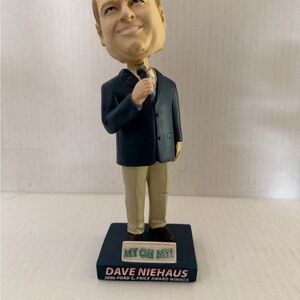 Dave Niehaus Bobblehead - Navy Jacket, Tan Pants